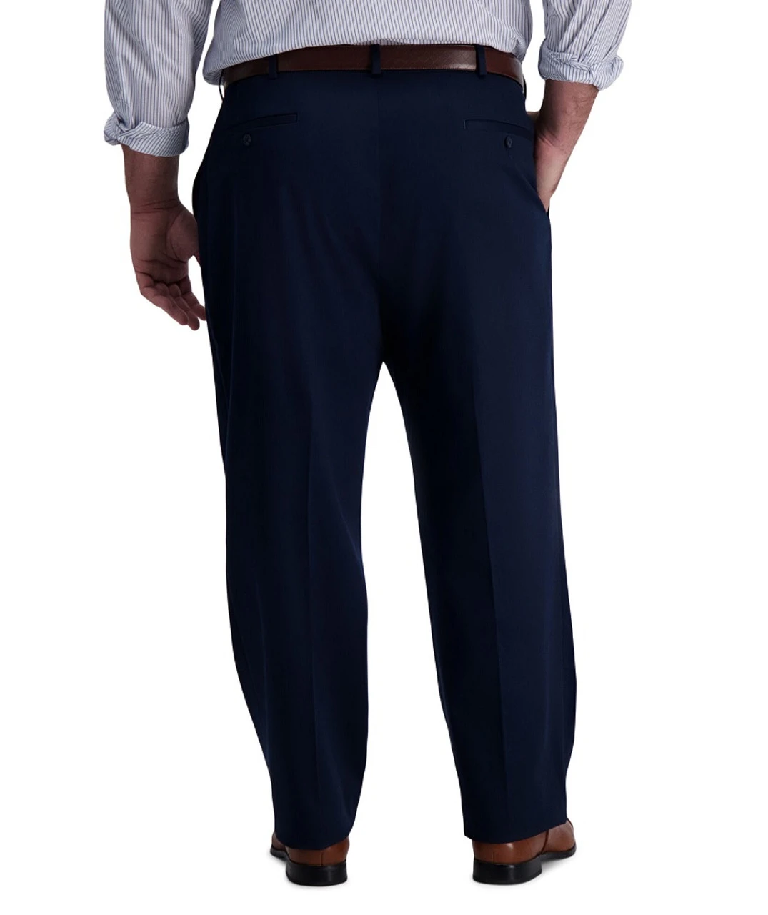 Haggar Big & Tall Flat Front Premium Stretch Khaki Haggar Big & Tall Flat Front Premium Stretch Khaki -Gustwillers Clothing Shop Haggar Big Tall Flat Front Premium Stretch Khaki S 2 50051.1716493573