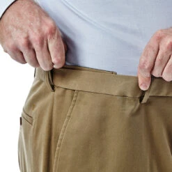 Haggar Big & Tall Premium No Iron Flat Front Khaki -Gustwillers Clothing Shop Haggar Big Tall Premium No Iron Flat Front Khaki S 4 40785.1710527978