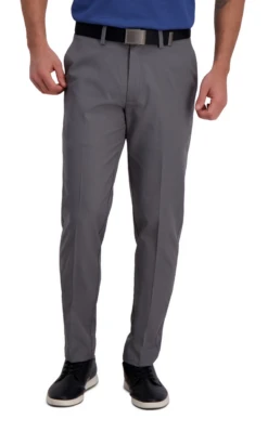 Haggar Cool Right® Performance Flex Pant Slim Fit -Gustwillers Clothing Shop Haggar Cool Right Performance Flex Pant Slim Fit HTRGREY 1 01888.1710527831