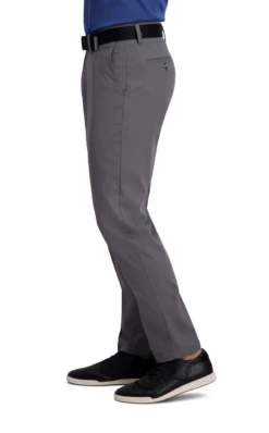 Haggar Cool Right® Performance Flex Pant Slim Fit -Gustwillers Clothing Shop Haggar Cool Right Performance Flex Pant Slim Fit HTRGREY 2 42966.1710527862