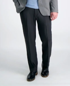 Haggar Premium Comfort Dress Pant Classic Fit -Gustwillers Clothing Shop Haggar Premium Comfort Dress Pant Classic Fit CHARCOAL 1 80893.1710529116