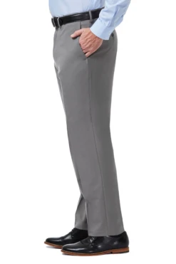 Haggar Premium Comfort Dress Pant Classic Fit -Gustwillers Clothing Shop Haggar Premium Comfort Dress Pant Classic Fit MEDGREY 2 62304.1710529045