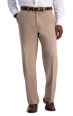 Haggar Premium Comfort Dress Pant Classic Fit -Gustwillers Clothing Shop Haggar Premium Comfort Dress Pant Classic Fit MEDKHAKI 1 75174.1710528956