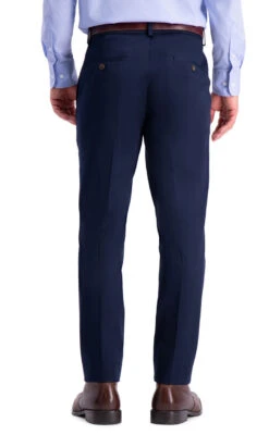 Haggar Premium Flat Front Slim Fit Pant -Gustwillers Clothing Shop Haggar Premium Flat Front Slim Fit Pant DRKNAVY 2 39720.1710531012