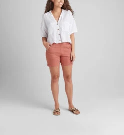 Jag Maddie 5" Short -Gustwillers Clothing Shop Jag Maddie 5 Short BRICK 1 20715.1710522052