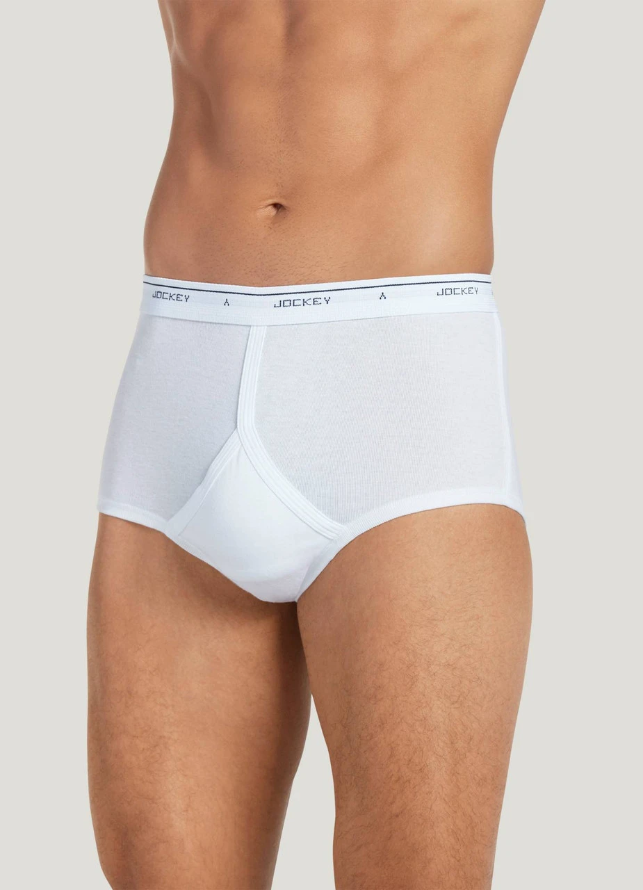 Jockey® Classic Big Man Brief 2 pack Jockey® Classic Big Man Brief 2 Pack -Gustwillers Clothing Shop Jockey Classic Big Man Brief 2 pack WHITE 2 29610.1710452117