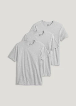 Jockey® Classic Crew Neck 3 Pack 4 Jockey® Classic Crew Neck 3 Pack -Gustwillers Clothing Shop Jockey Classic Crew Neck 3 Pack GREYHTR 1 33732.1710452209