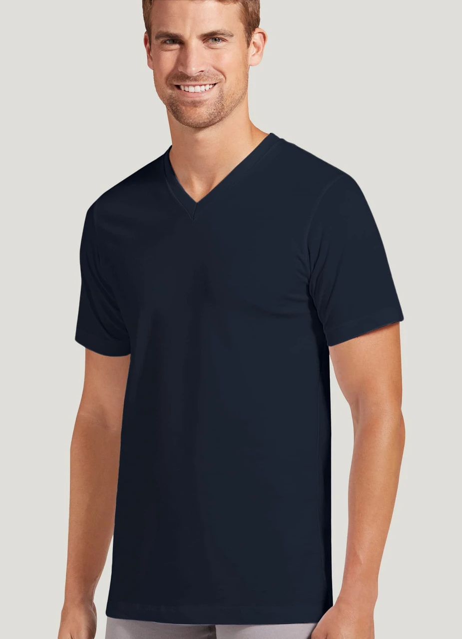 Jockey® Classic V-Neck 3 pack Jockey® Classic V-Neck 3 Pack -Gustwillers Clothing Shop Jockey Classic V Neck 3 pack BLACK 2 69471.1710452046