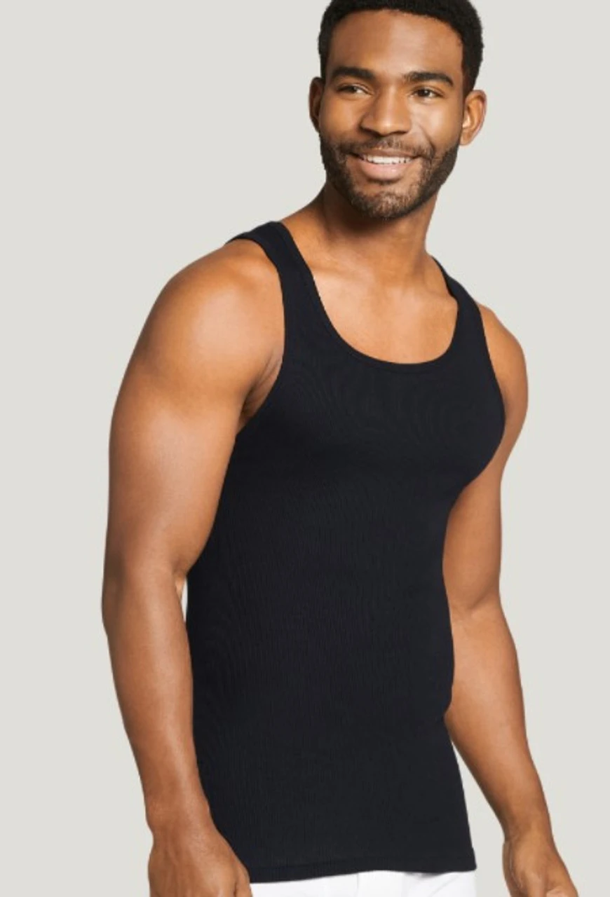 Jockey® Cotton A-shirt 4 pack Jockey® Cotton A-shirt 4 Pack -Gustwillers Clothing Shop Jockey Cotton A shirt 4 pack BLACK 2 47633.1710452188