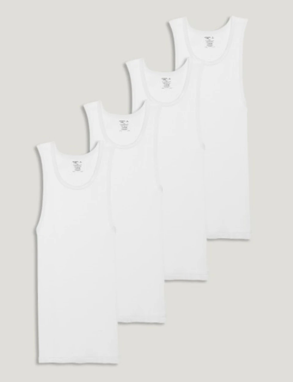 Jockey® Cotton A-shirt 4 pack Jockey® Cotton A-shirt 4 Pack -Gustwillers Clothing Shop Jockey Cotton A shirt 4 pack WHITE 1 87889.1710452179