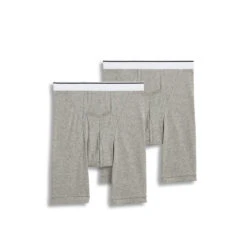 Jockey® Pouch Midway® Brief - 2 Pack -Gustwillers Clothing Shop Jockey Pouch Midway Brief 2 Pack GREYHTR 1 40272.1717434423