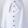 Keren Hart Button Up Tie Waist Skirt