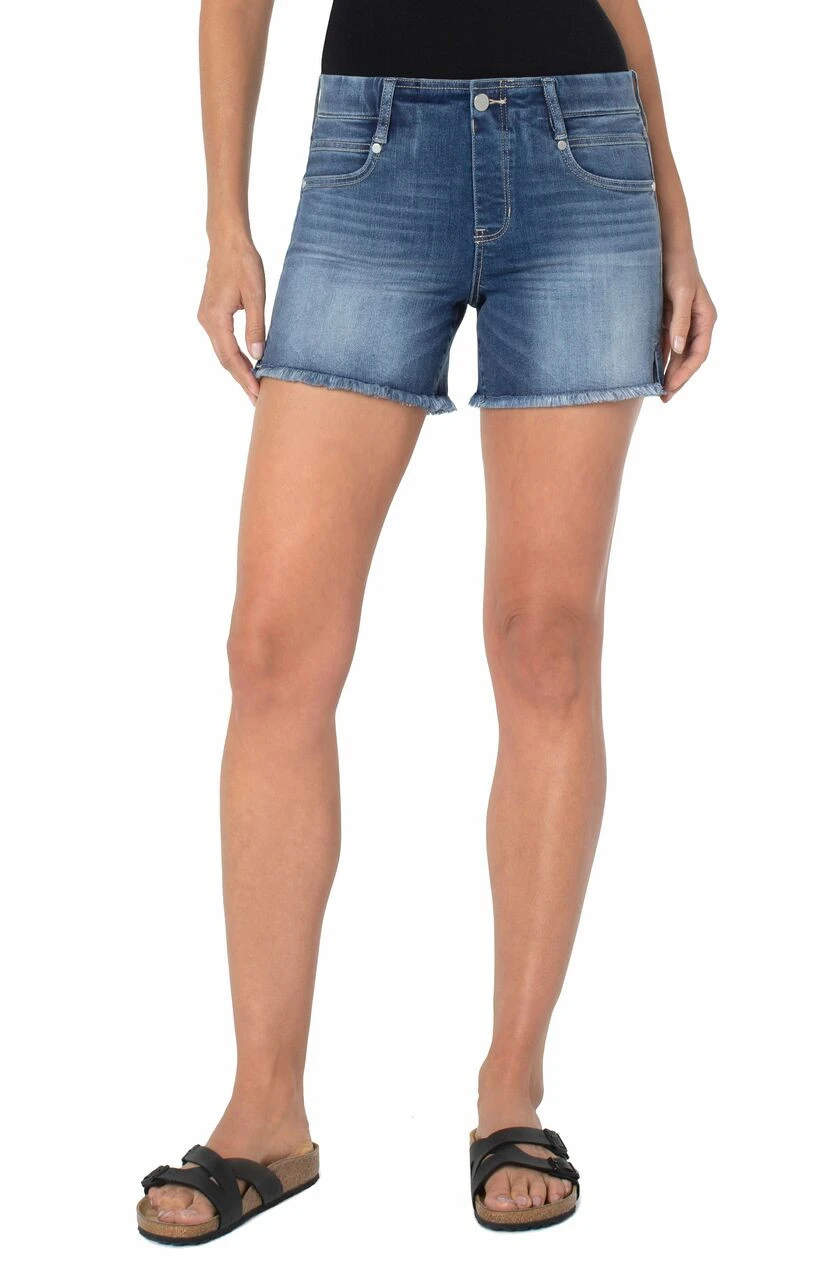 Liverpool Gia Glider Fray Hem Short Liverpool Gia Glider Fray Hem Short -Gustwillers Clothing Shop Liverpool Gia Glider Fray Hem Short TILTON 1 40023.1711550544