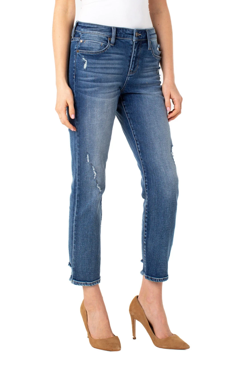 Liverpool Kennedy Straight Crop Jean Liverpool Kennedy Straight Crop Jean -Gustwillers Clothing Shop Liverpool Kennedy Straight Crop Jean KENNEDY 1 43940.1711549937