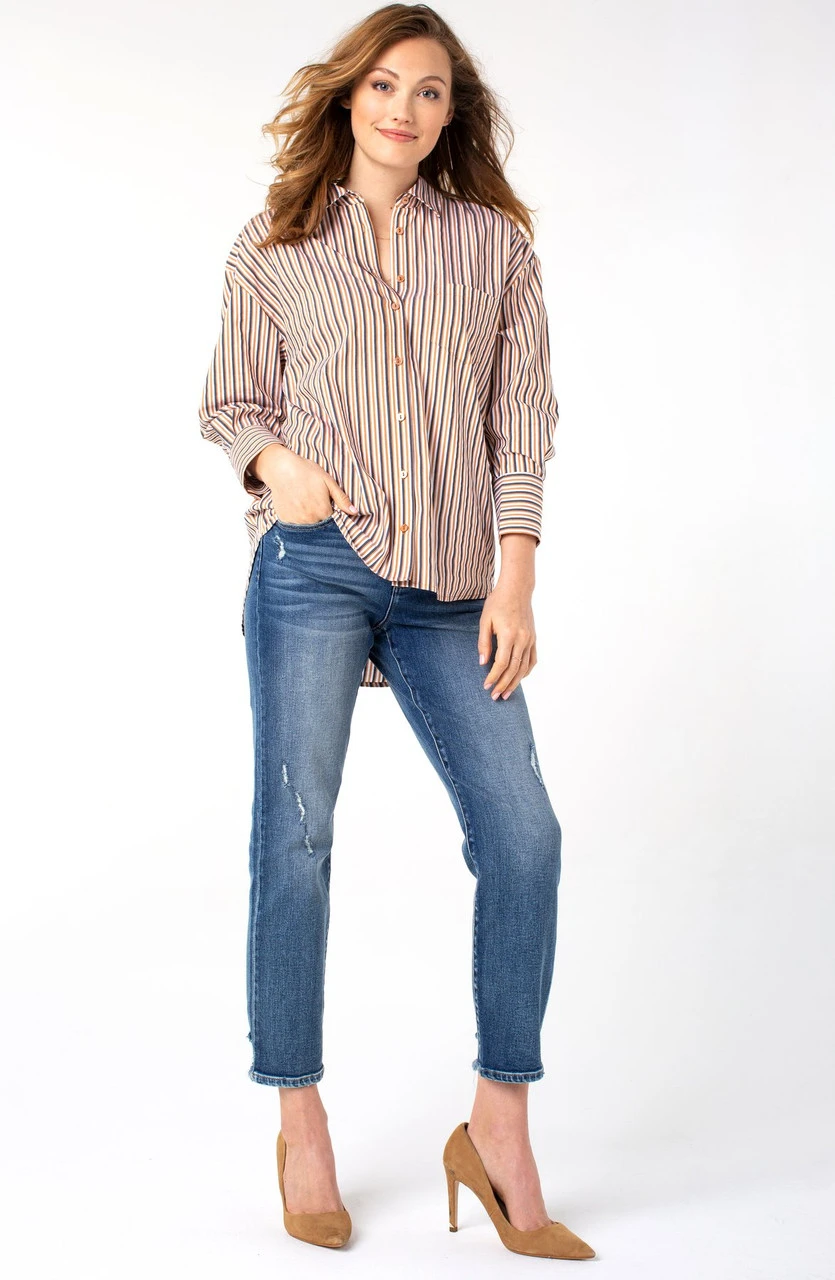 Liverpool Kennedy Straight Crop Jean Liverpool Kennedy Straight Crop Jean -Gustwillers Clothing Shop Liverpool Kennedy Straight Crop Jean S 4 29832.1711549936