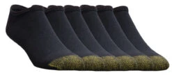 Men's Gold Toe No Show 6 Pack 2 Men's Gold Toe No Show 6 Pack -Gustwillers Clothing Shop Men s Gold Toe No Show 6 Pack BLACK 1 94915.1710886956