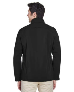 Men's Two-Layer Fleece Bonded Soft Shell Jacket -Gustwillers Clothing Shop Men s Two Layer Fleece Bonded Soft Shell Jacket BLACK 2 86009.1710860887