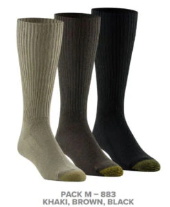 Mens Gold Toe Fluffy Crew Socks - 3 Pack -Gustwillers Clothing Shop Mens Gold Toe Fluffy Crew Socks 3 Pack PACKM 1 95265.1717462728