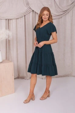 Mikarose The Finley Dress -Gustwillers Clothing Shop Mikarose The Finley Dress PEACOCK 2 36473.1710523878