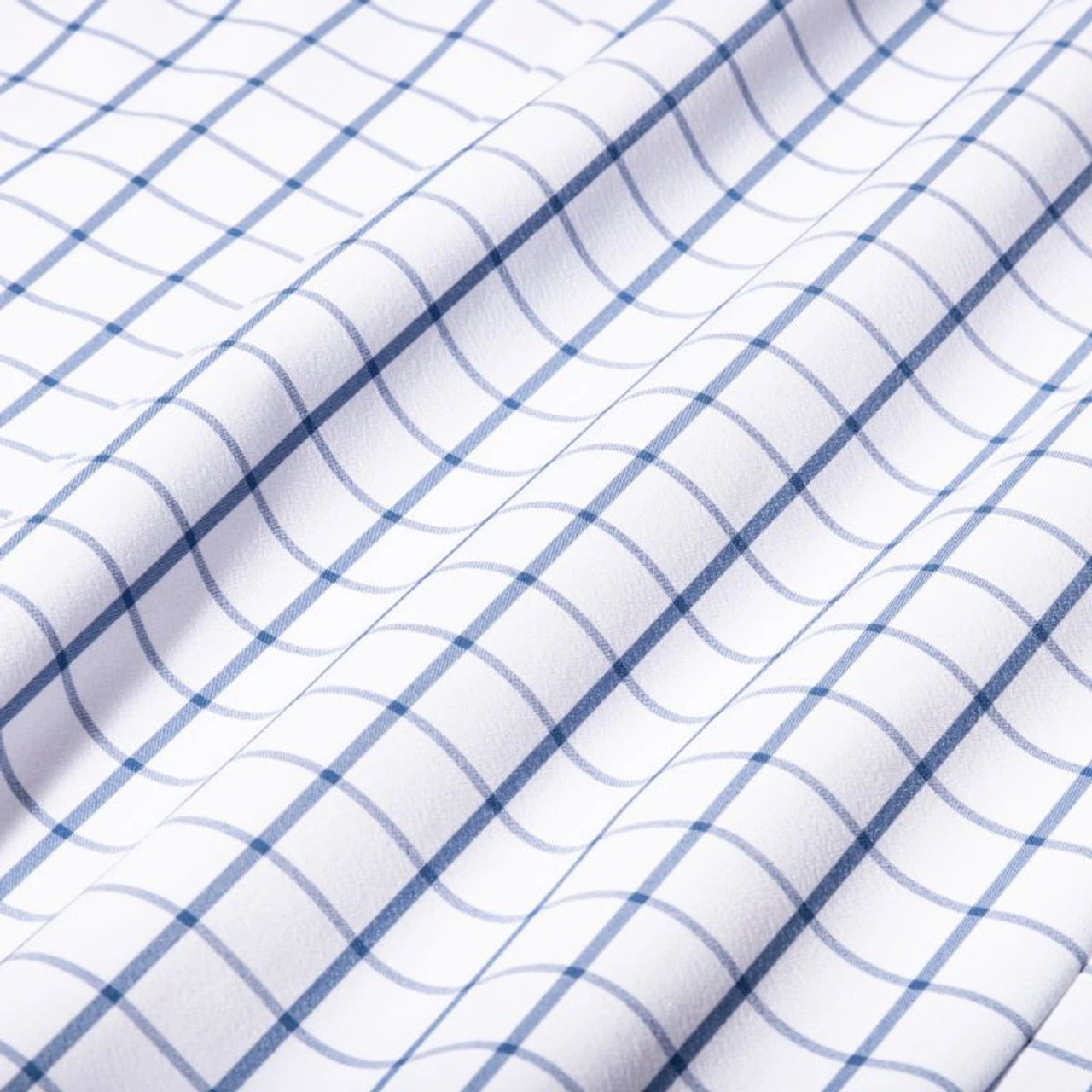 Mizzen and Main White Navy Windowpane Shirt Mizzen And Main White Navy Windowpane Shirt -Gustwillers Clothing Shop Mizzen and Main White Navy Windowpane Shirt S 3 51655.1717012592
