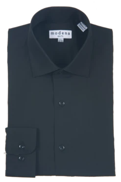 Modena Slim Fit Poplin Dress Shirt