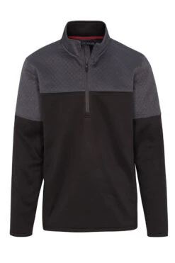 North River ¼ Zip Pullover W/ Jacquard