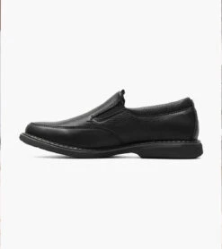 Nunn Bush Otto Moc Toe Slip On 4 Nunn Bush Otto Moc Toe Slip On -Gustwillers Clothing Shop Nunn Bush Otto Moc Toe Slip On BLACK 2 94857.1710794218