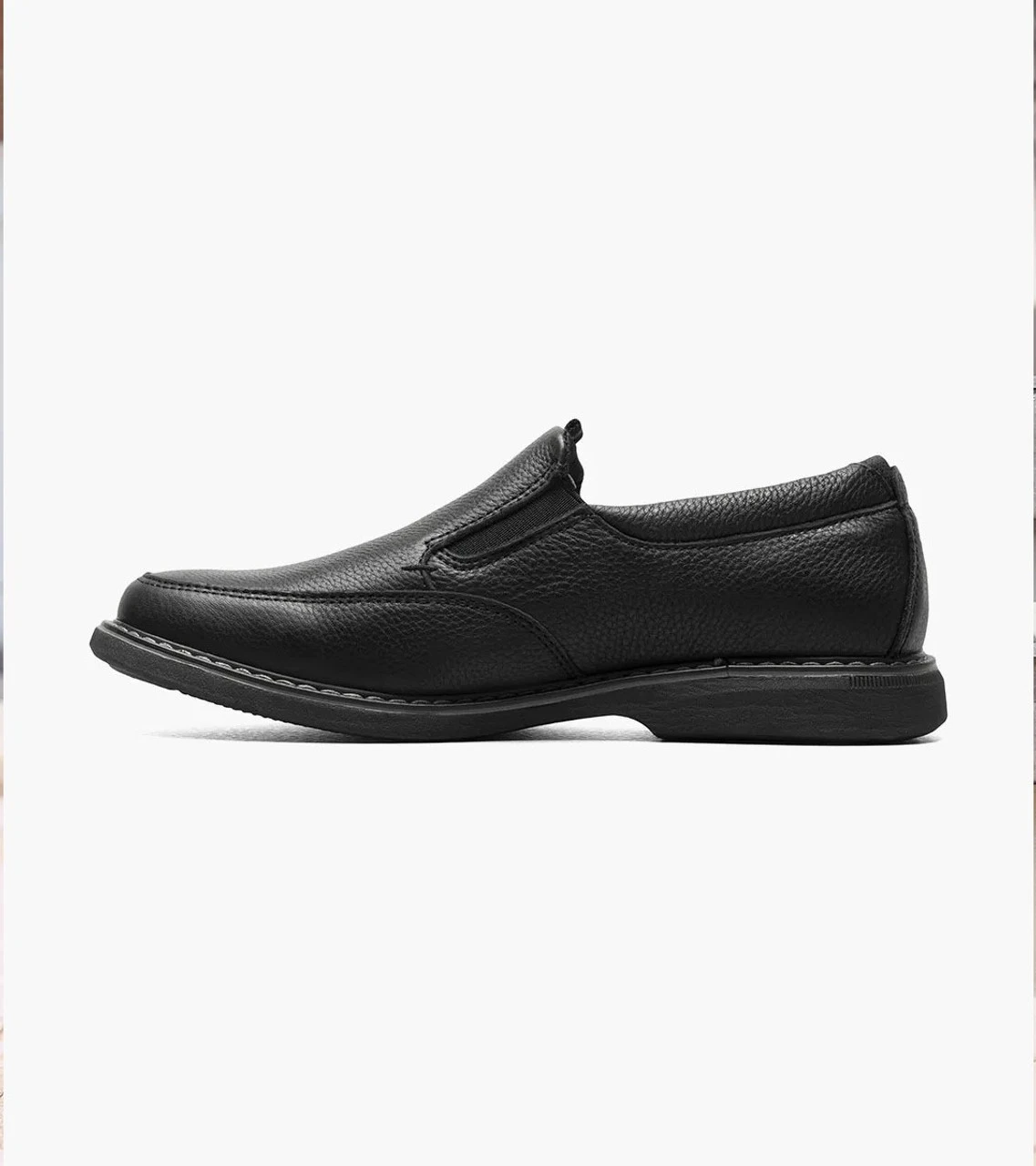 Nunn Bush Otto Moc Toe Slip On Nunn Bush Otto Moc Toe Slip On -Gustwillers Clothing Shop Nunn Bush Otto Moc Toe Slip On BLACK 2 94857.1710794218