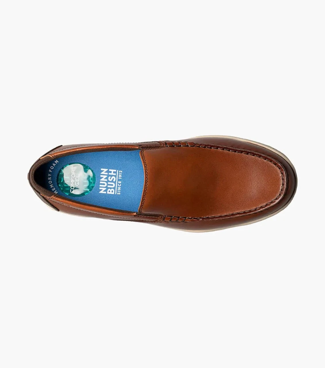 Nunn Bush Sumter Moc Toe Venetian Slip On Nunn Bush Sumter Moc Toe Venetian Slip On -Gustwillers Clothing Shop Nunn Bush Sumter Moc Toe Venetian Slip On TAN 3 66113.1710794497