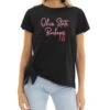 Ohio State Sophie Side Tie Top