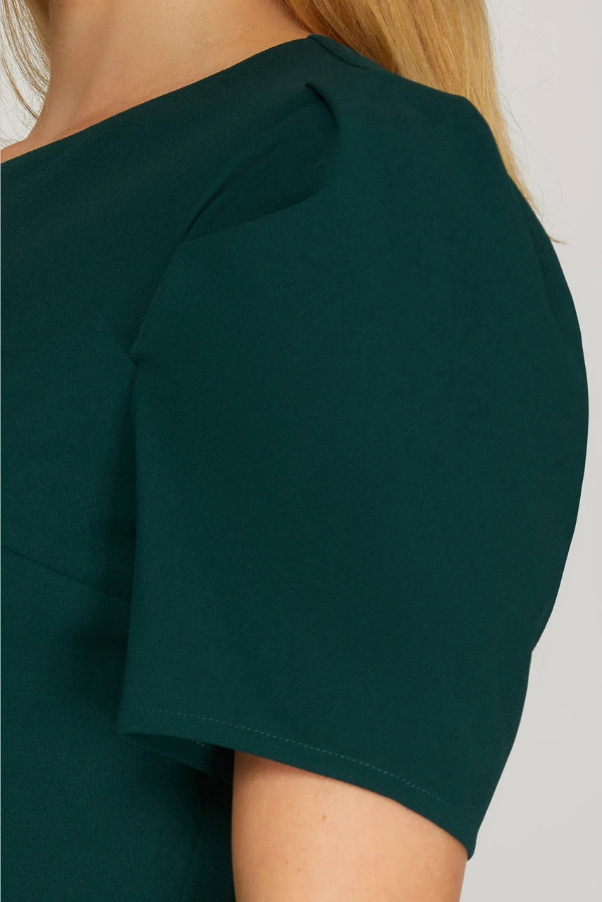 Puff Sleeve Dress Puff Sleeve Dress -Gustwillers Clothing Shop Puff Sleeve Dress S 2 28440.1710522695