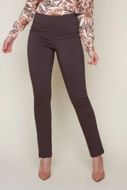 Renuar Cigarette Leg Pant -Gustwillers Clothing Shop Renuar Cigarette Leg Pant CHOCOLAT 1 67713.1717167620