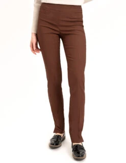 Renuar Cigarette Leg Pant -Gustwillers Clothing Shop Renuar Cigarette Leg Pant NUTELLA 1 61853.1717167597