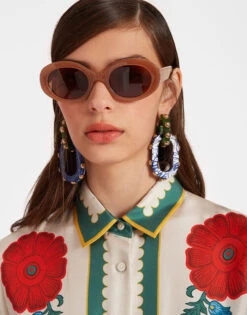 Boy Shirt Dragonflower Placée Multicolor In Silk Twill 4 Boy Shirt Dragonflower Placée Multicolor In Silk Twill -Gustwillers Clothing Shop SHI0040SIL001DRE05 MU01 4