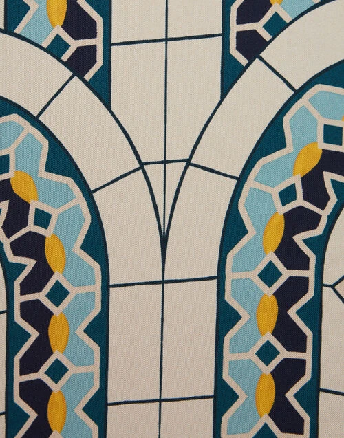 Foulard Shirt Mudejar Placée Blue in Silk Twill Foulard Shirt Mudejar Placée Blue In Silk Twill -Gustwillers Clothing Shop SHI0059SIL006MUD01 BU03 7