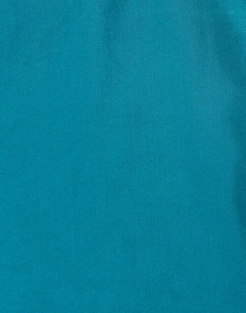 Shirt And Sassy Solid Blue Petrol in Washed Silk Shirt And Sassy Solid Blue Petrol In Washed Silk -Gustwillers Clothing Shop SHI0061SIL016SOLID BU05 7