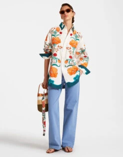 Better Than Your Boyfriend's Shirt Morpheus Placée Orange In Summer Poplin -Gustwillers Clothing Shop SHI0092COT039MOR01 OR02 2