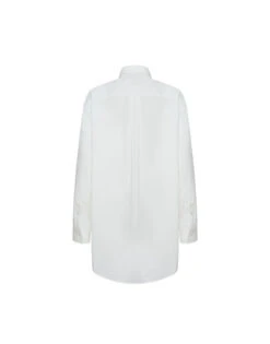 Lacey Better Than Your Boyfriend's Shirt Solid Ivory In Sangallo -Gustwillers Clothing Shop SHI0100EMB035SOLID WH04 8