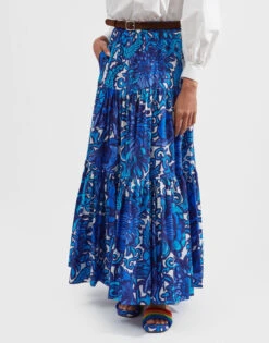 Big Skirt Anemone In Summer Popeline