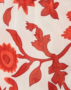 Big Skirt Dragonflower Red In Silk Voile -Gustwillers Clothing Shop SKI0001SIL010DRE01 RE01 9