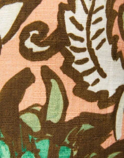 Pencil Skirt Anemone Pink In Shot Cotton 4 Pencil Skirt Anemone Pink In Shot Cotton -Gustwillers Clothing Shop SKI0011COT005ANE02 GR05 4