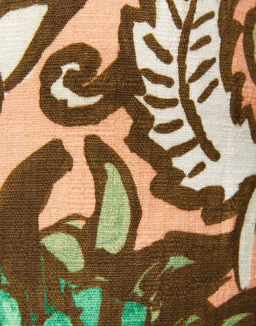 Pencil Skirt Anemone Pink in Shot Cotton Pencil Skirt Anemone Pink In Shot Cotton -Gustwillers Clothing Shop SKI0011COT005ANE02 GR05 4