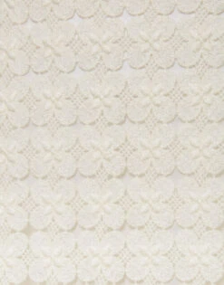 Pencil Skirt Clover White In Embroidered Cotton -Gustwillers Clothing Shop SKI0011EMB030CLO04 WH01 6