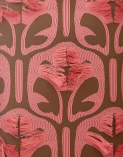 Pencil Skirt Grove Kaki/Pink In Jacquard -Gustwillers Clothing Shop SKI0011JCQ043GRV03 PI01 6