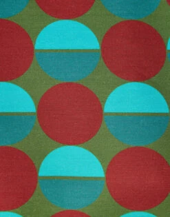 Sardegna Skirt Sfere Grandi Verde In Wool -Gustwillers Clothing Shop SKI0043CAD001 SFE0015 4