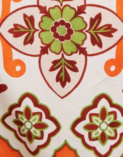 Sunset Skirt Partenope Placée In Summer Popeline -Gustwillers Clothing Shop SKI0068COT039PRT01 OR02 6