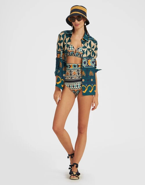 Giga Brief Casareale Small Placèe Cream in Lycra Giga Brief Casareale Small Placèe Cream In Lycra -Gustwillers Clothing Shop SWI0031LYC001REA02 WH03 2