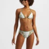 Bikini Top Borboni Placée Bianco In Lycra