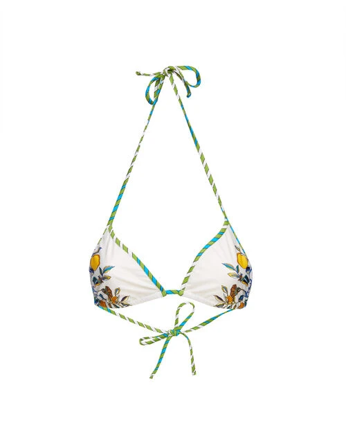 Bikini Top Borboni Placée Bianco in Lycra Bikini Top Borboni Placée Bianco In Lycra -Gustwillers Clothing Shop SWI0032LYC003BRN03 WH01 5