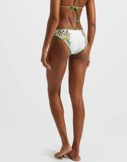 Bikini Bottom Borboni Placée Bianco In Lycra -Gustwillers Clothing Shop SWI0033LYC003BRN03 WH01 2